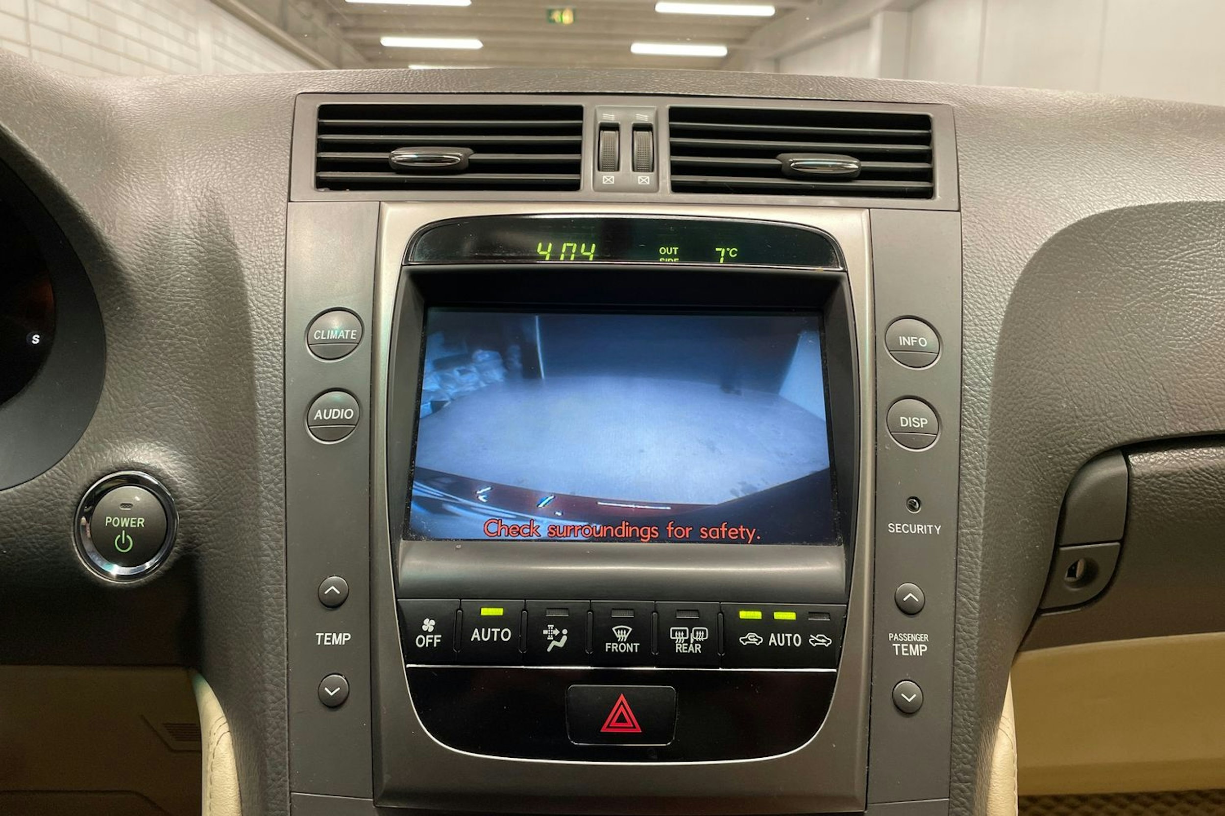 punainen Lexus GS 2007 kuva 17.