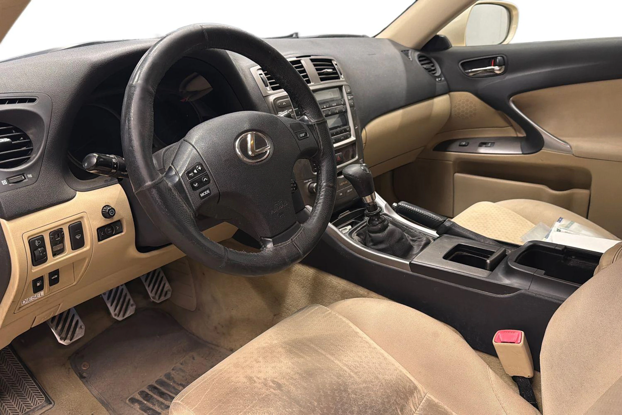 ruskea (beige) Lexus IS 2007 kuva 6.