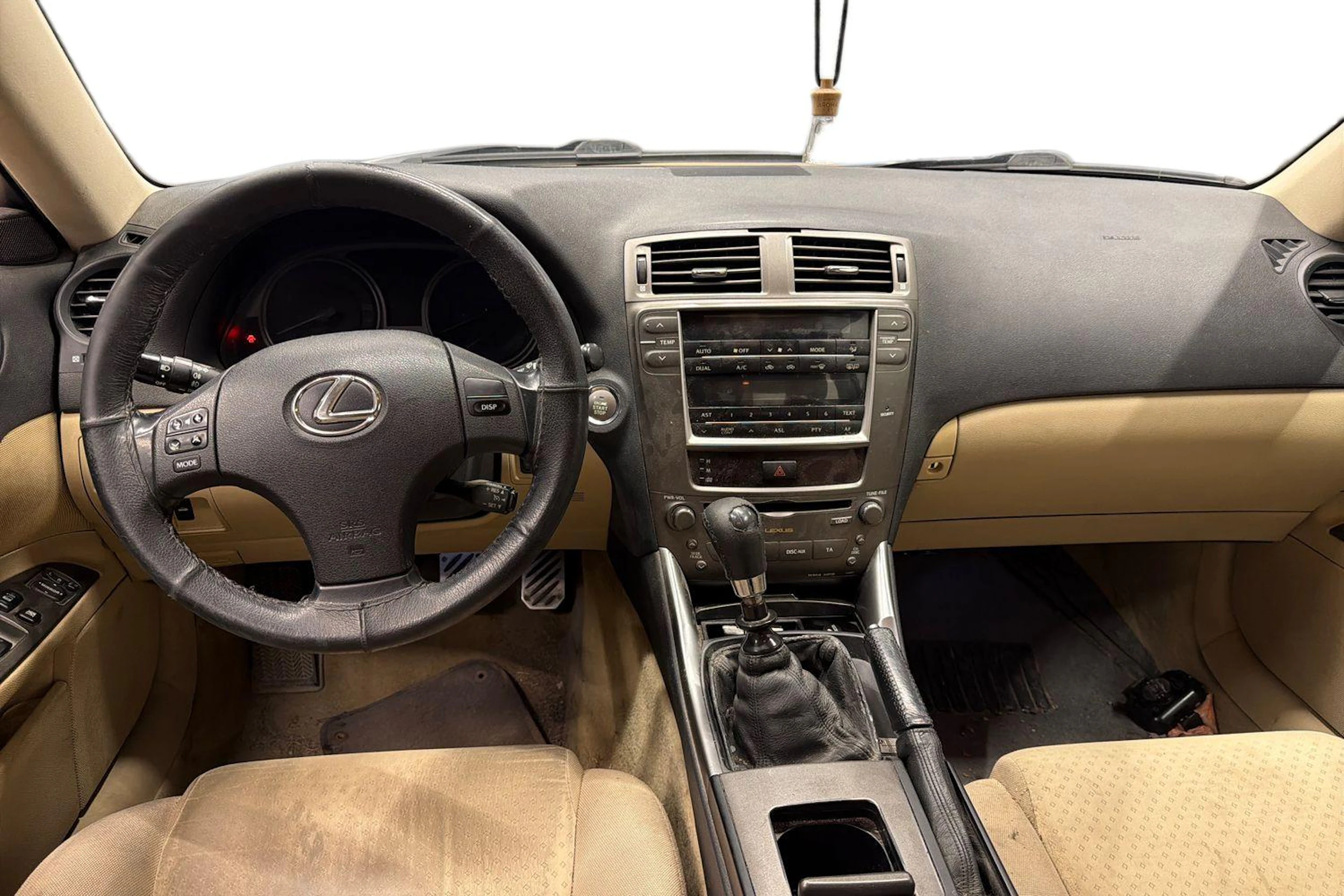 ruskea (beige) Lexus IS 2007 kuva 8.