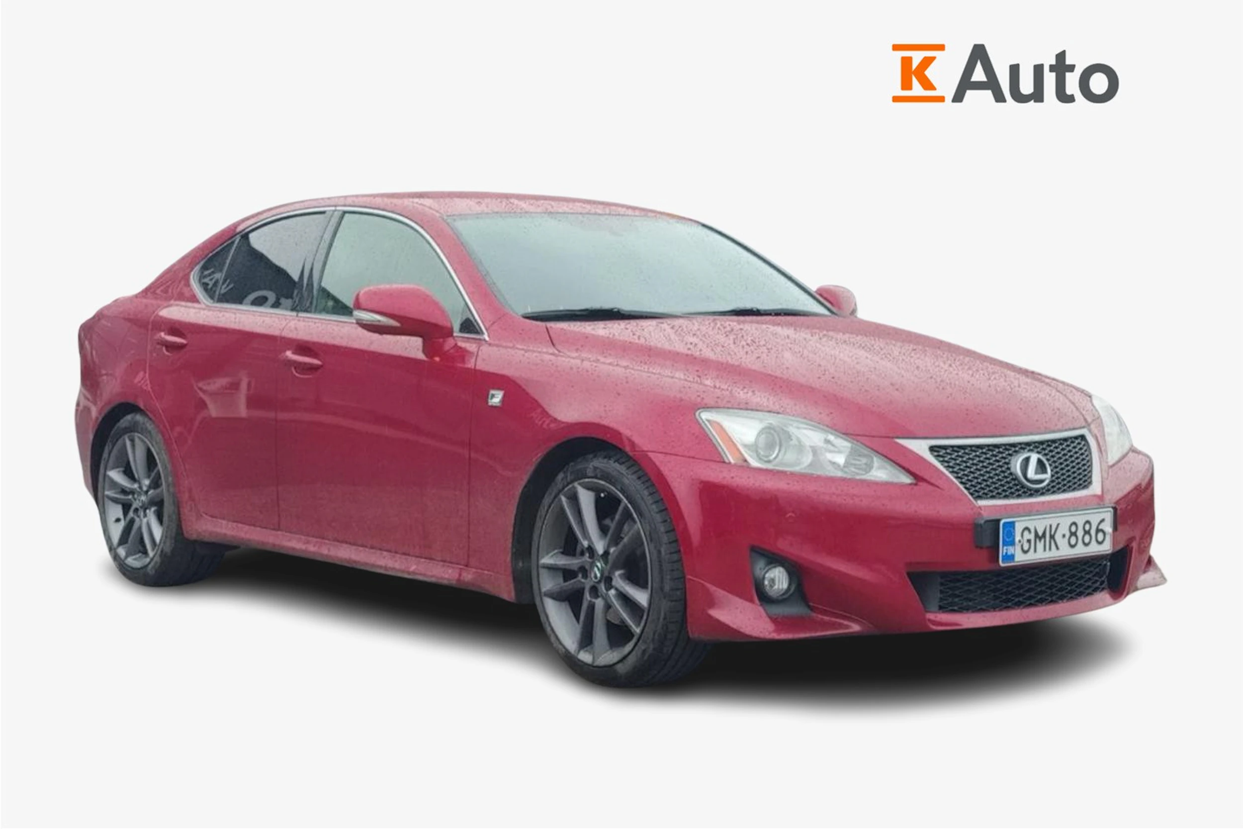 punainen Lexus IS 2012 kuva 1.
