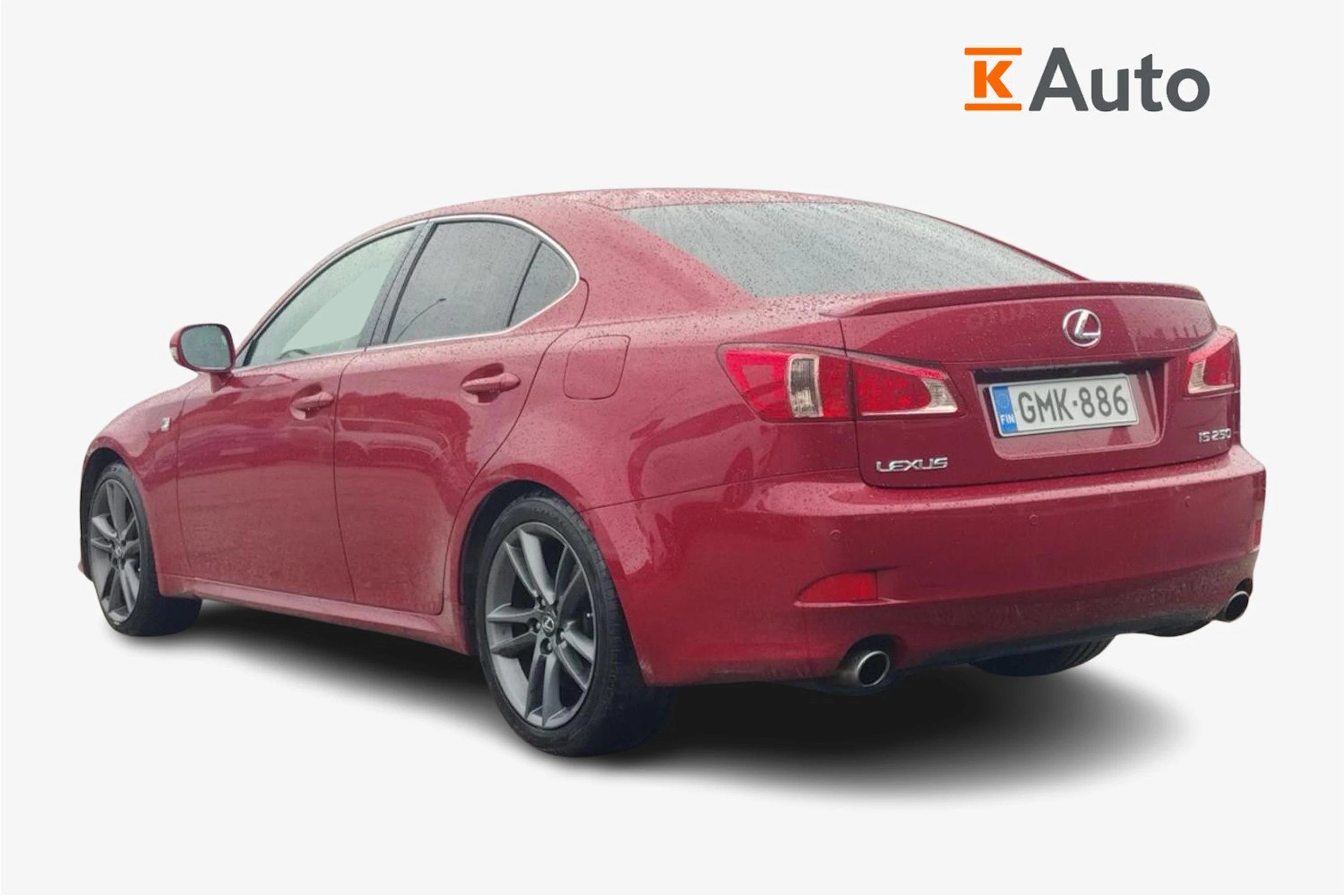punainen Lexus IS 2012 kuva 2.
