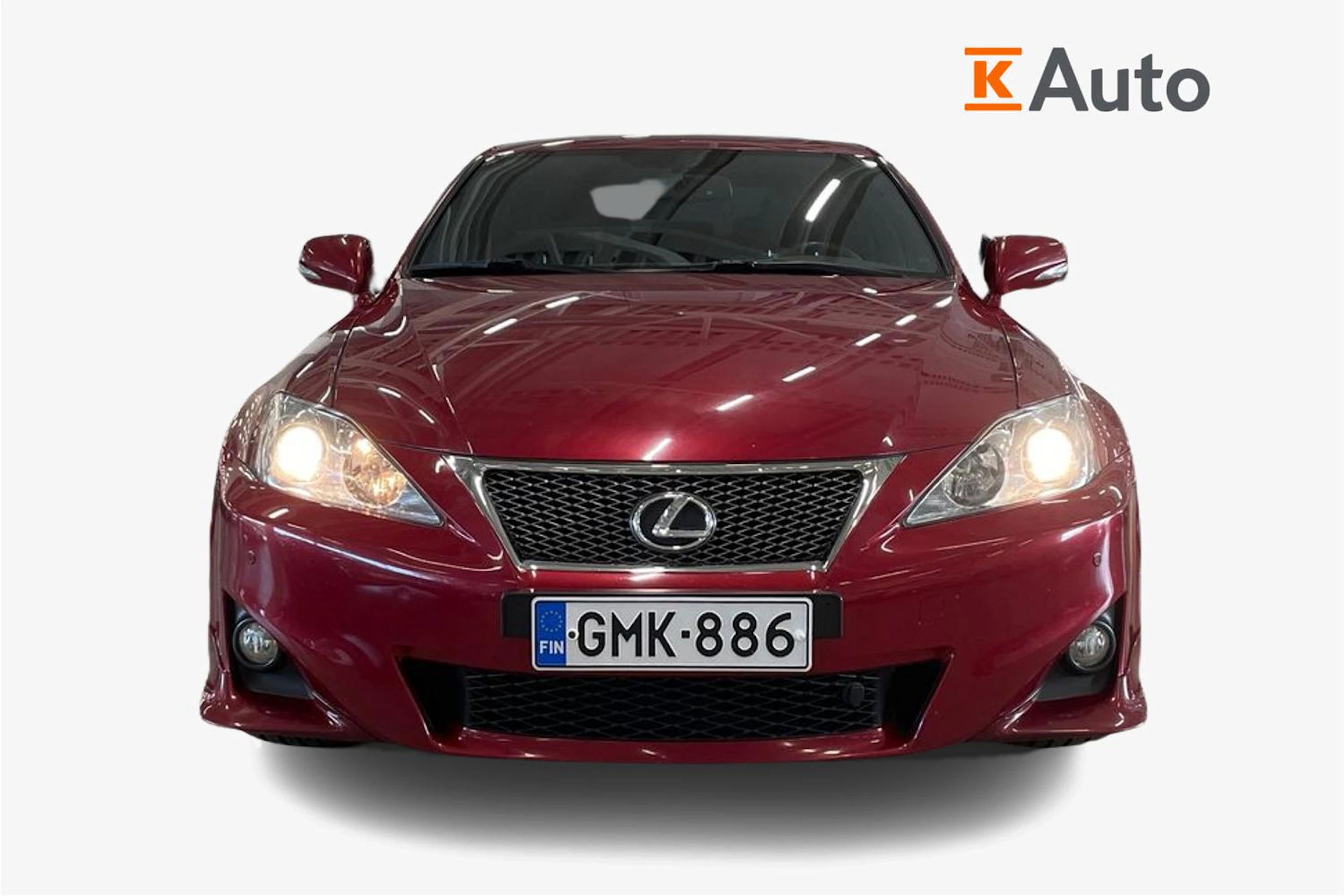 punainen Lexus IS 2012 kuva 4.