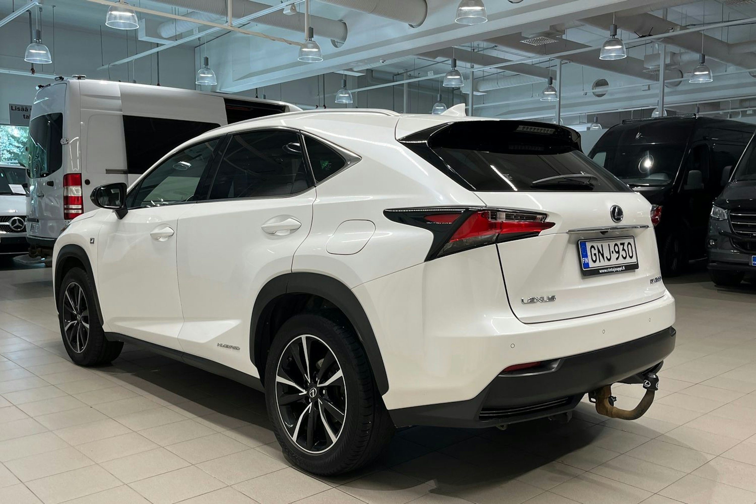 valkoinen Lexus NX 2015 kuva 15.