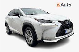 valkoinen Lexus NX 2017 kuva 1.