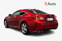 punainen Lexus RC 2016 kuva 2.