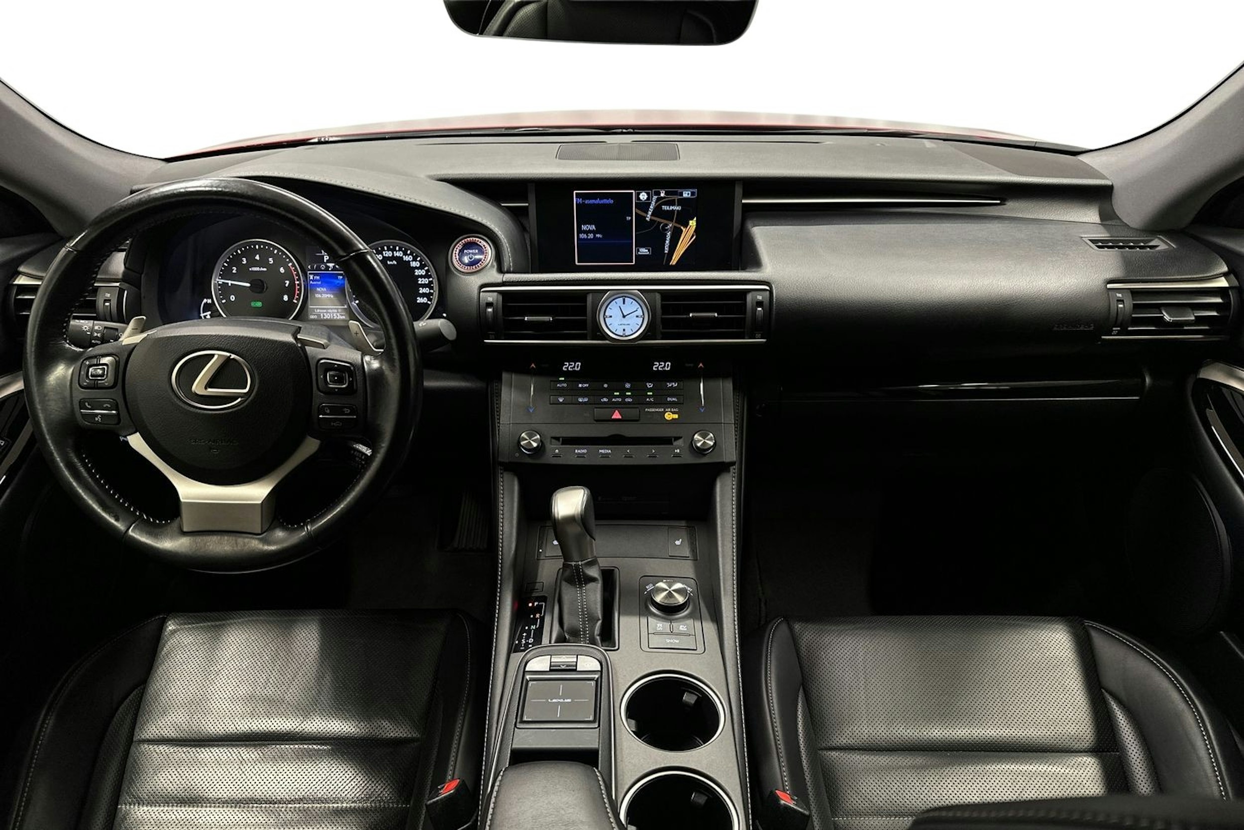 punainen Lexus RC 2016 kuva 9.