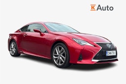 punainen Lexus RC 2019 kuva 1.