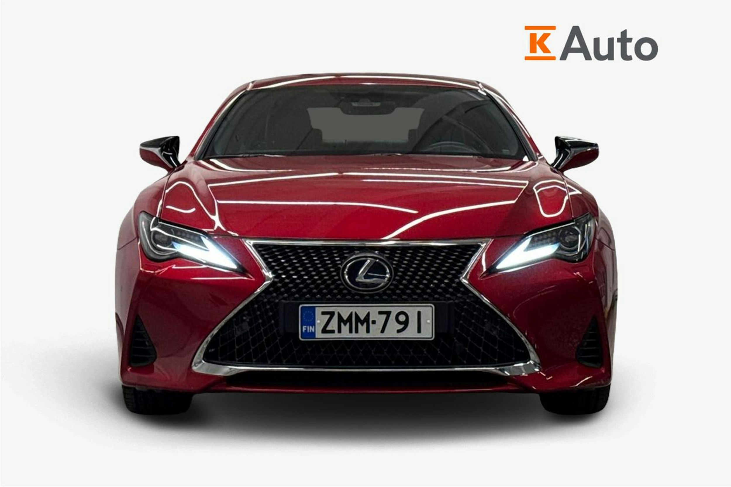 punainen Lexus RC 2019 kuva 5.