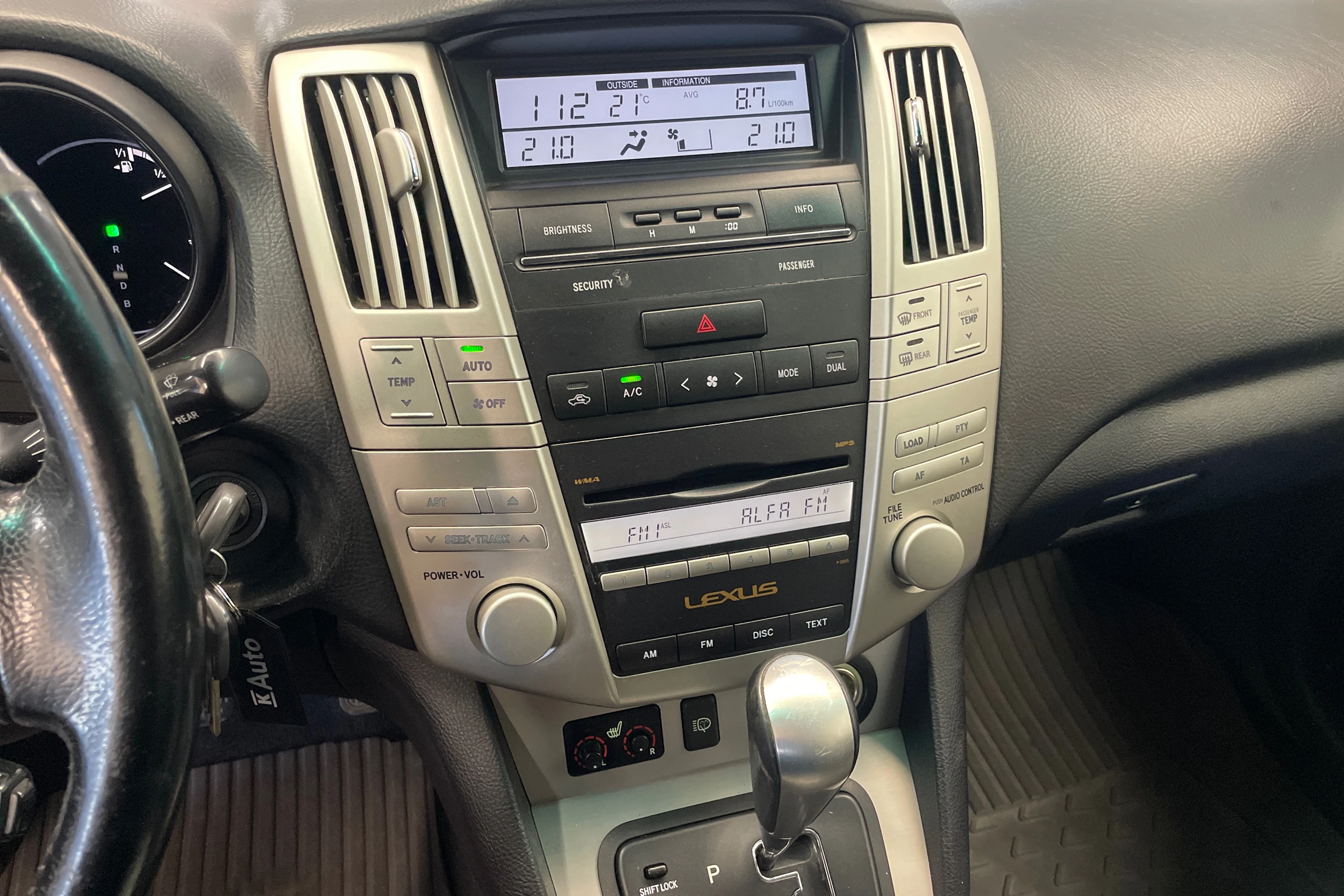 musta Lexus RX 2008 kuva 15.