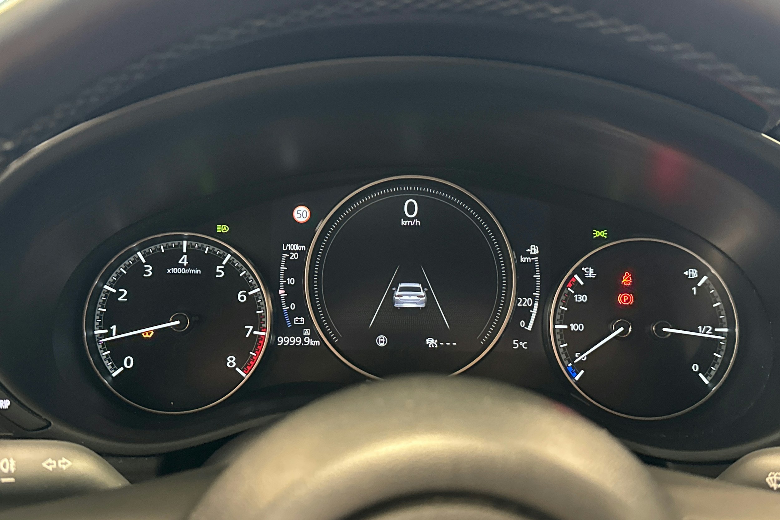 met. harmaa Mazda 3 2021 kuva 15.