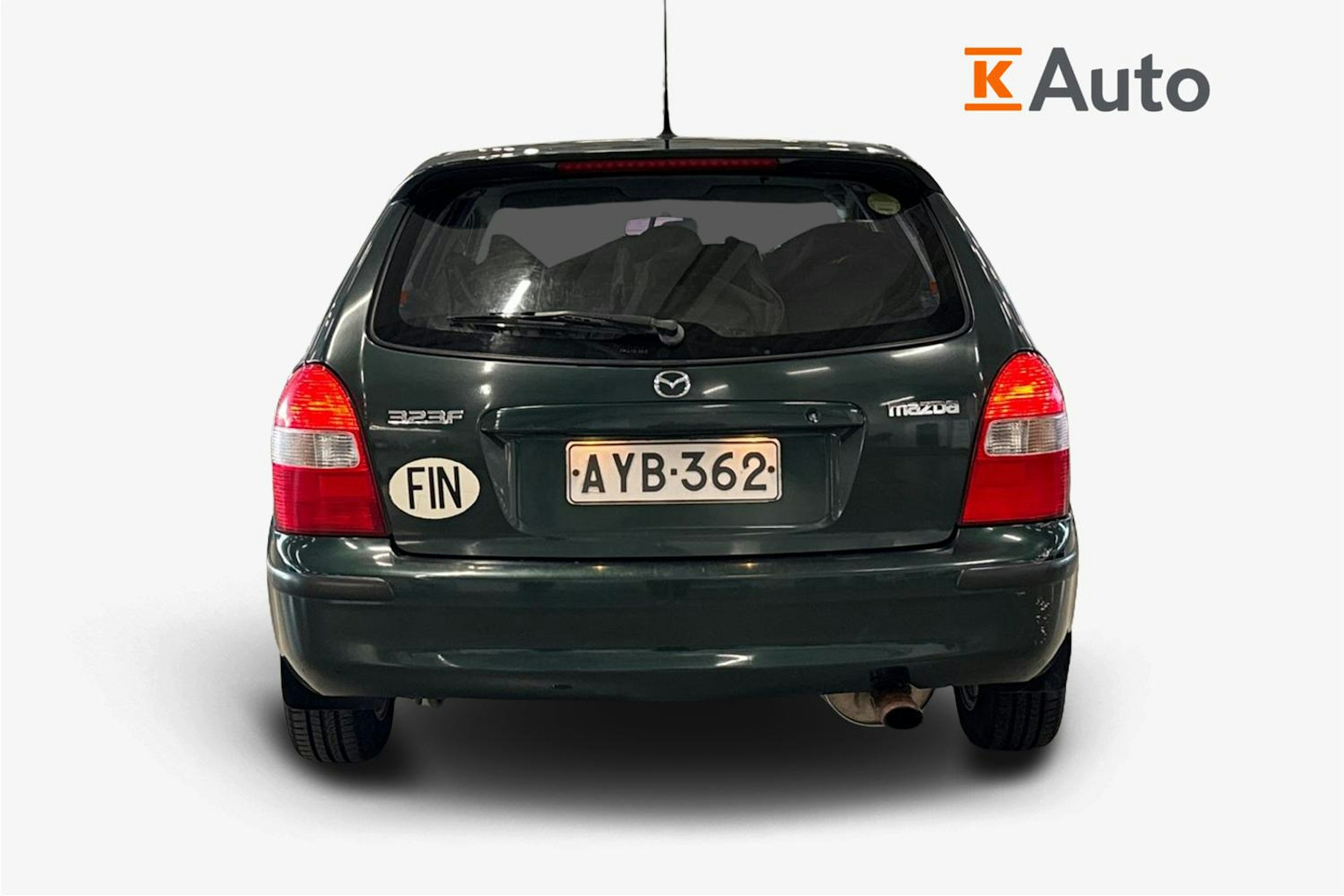 vihreä Mazda 323 1999 kuva 3.