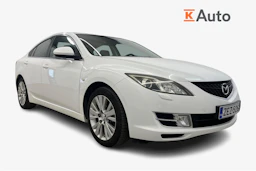 Valkoinen Mazda 6 2009 kuva 1.