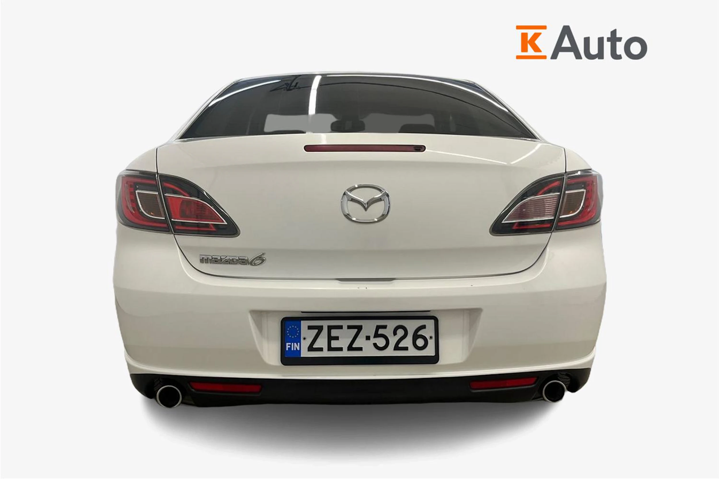 Valkoinen Mazda 6 2009 kuva 3.