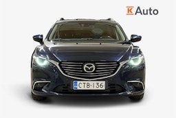 sininen Mazda 6 2015 kuva 5.