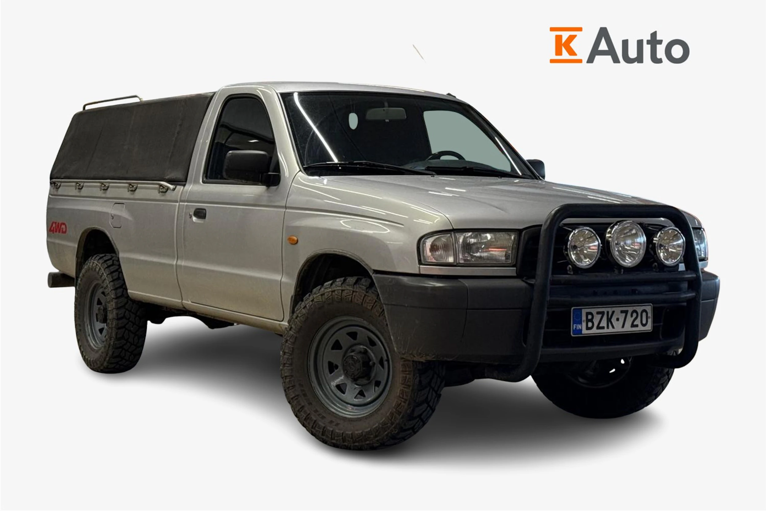 harmaa Mazda B2500 2002 kuva 1.