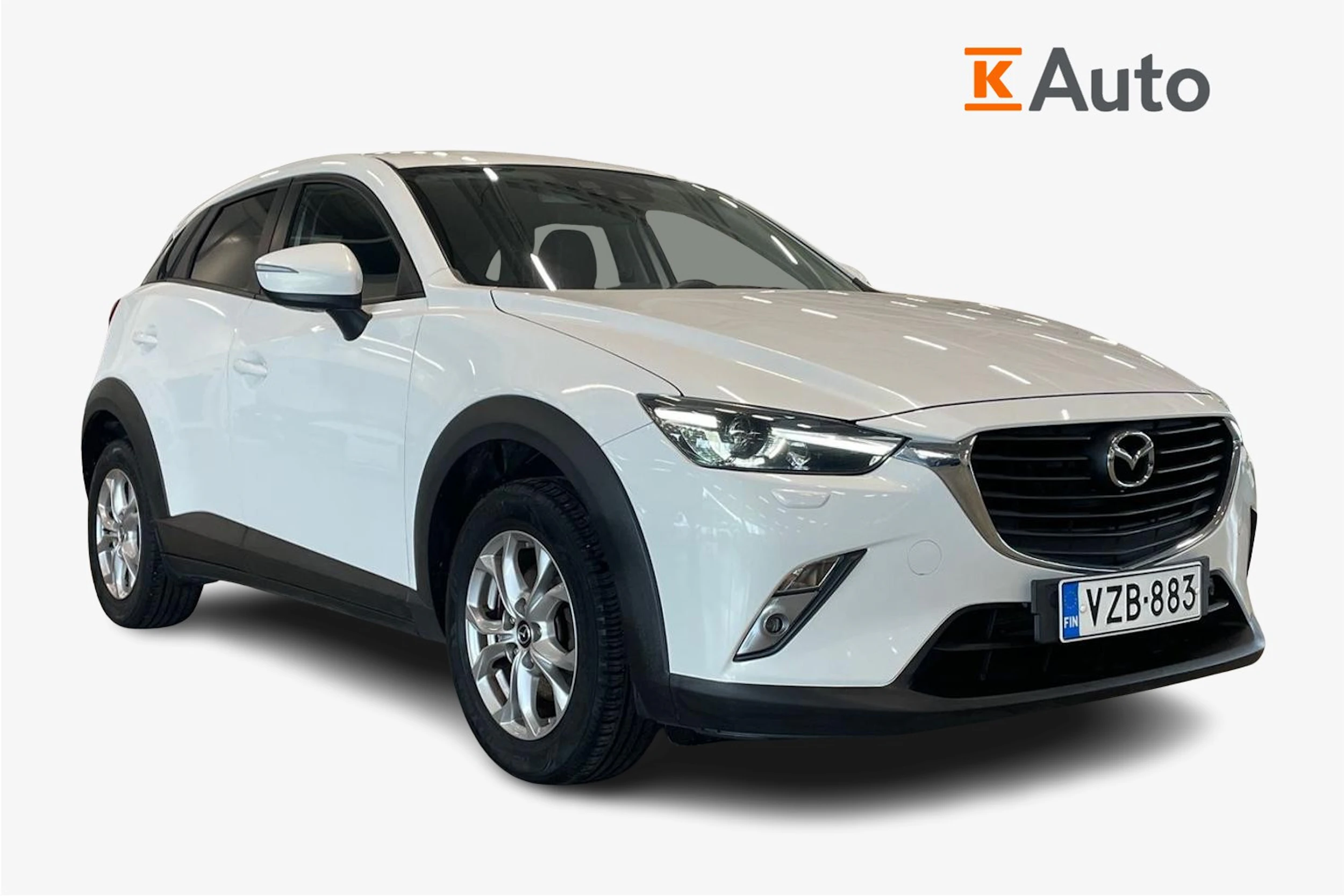 valkoinen Mazda CX-3 2016 kuva 1.