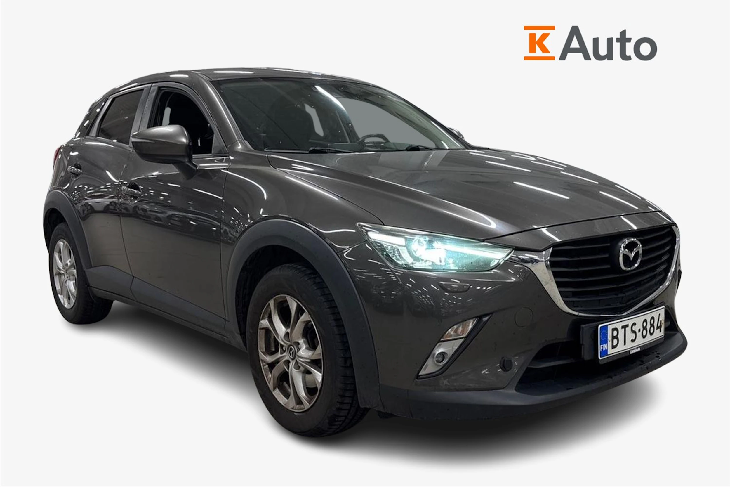 harmaa Mazda CX-3 2017 kuva 1.