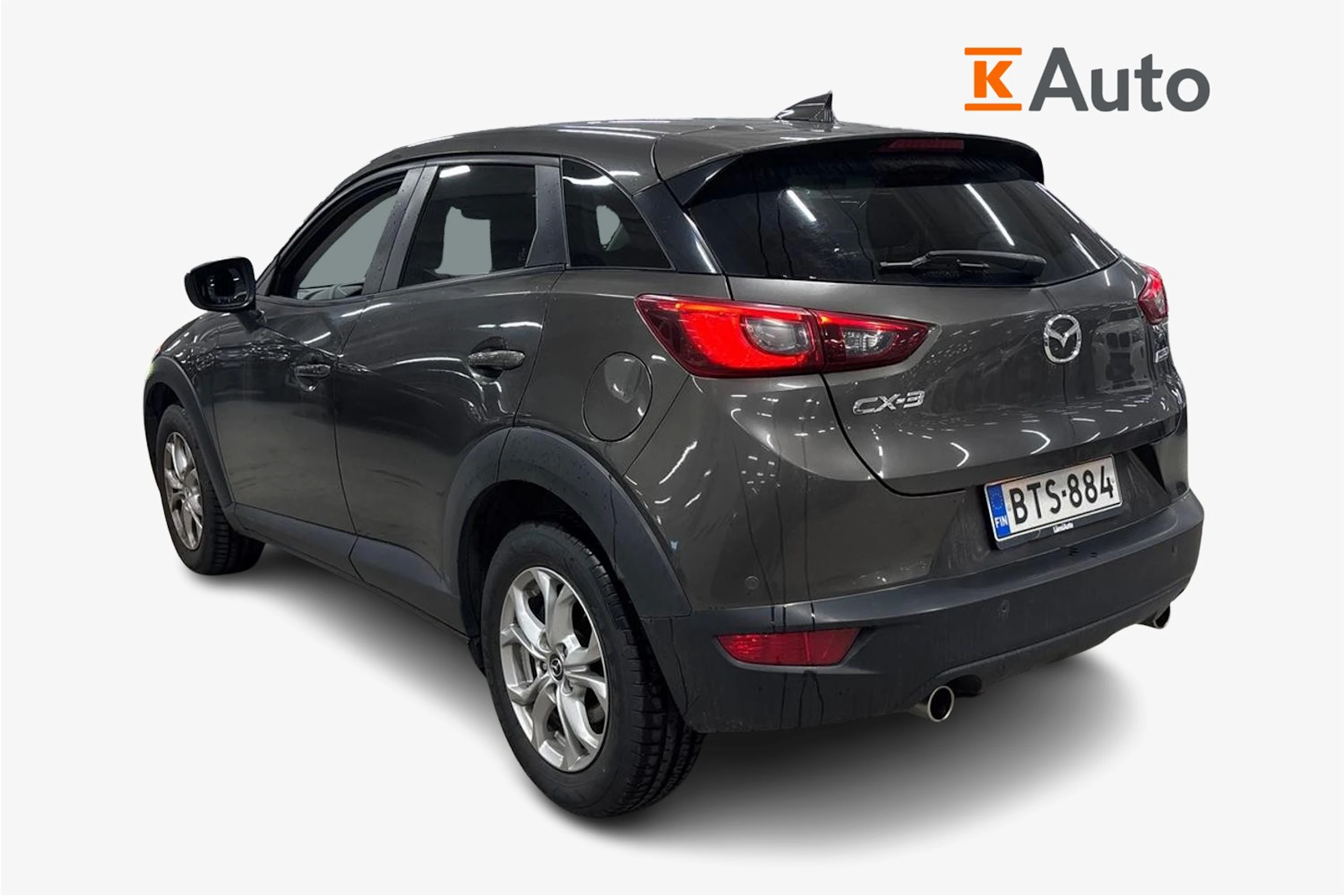 harmaa Mazda CX-3 2017 kuva 2.