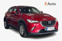 Punainen Mazda cx-3 2017 kuva 1.