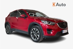 Punainen Mazda cx-5 2015 kuva 1.