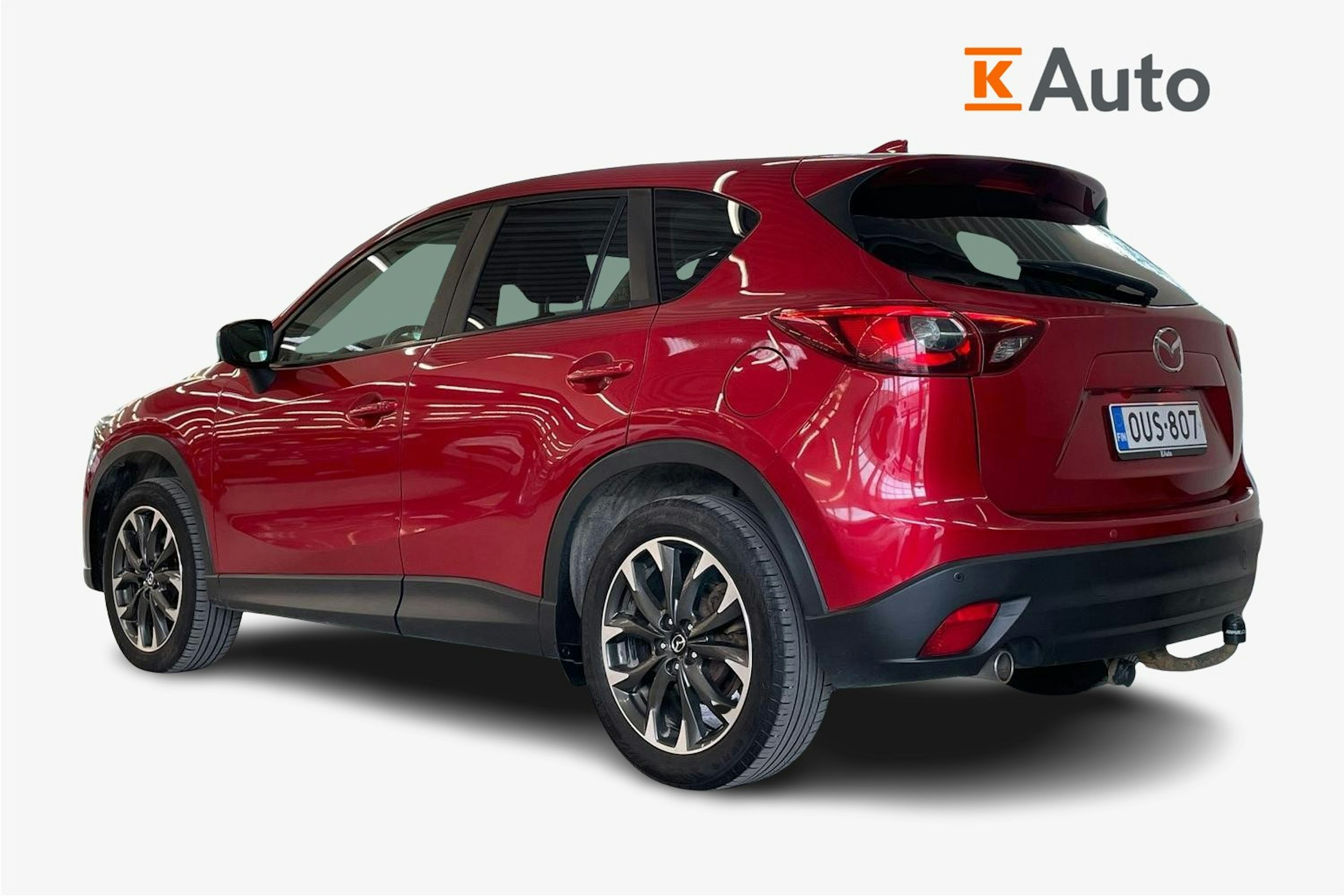 Punainen Mazda cx-5 2015 kuva 2.