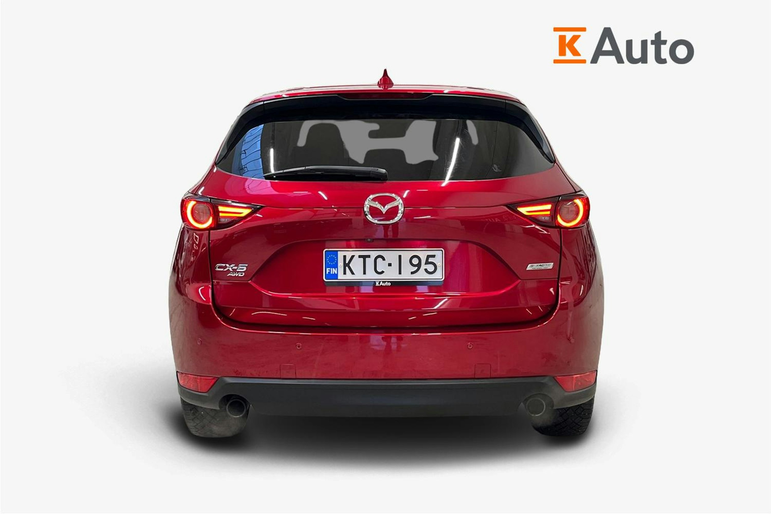 punainen Mazda CX-5 2018 kuva 3.