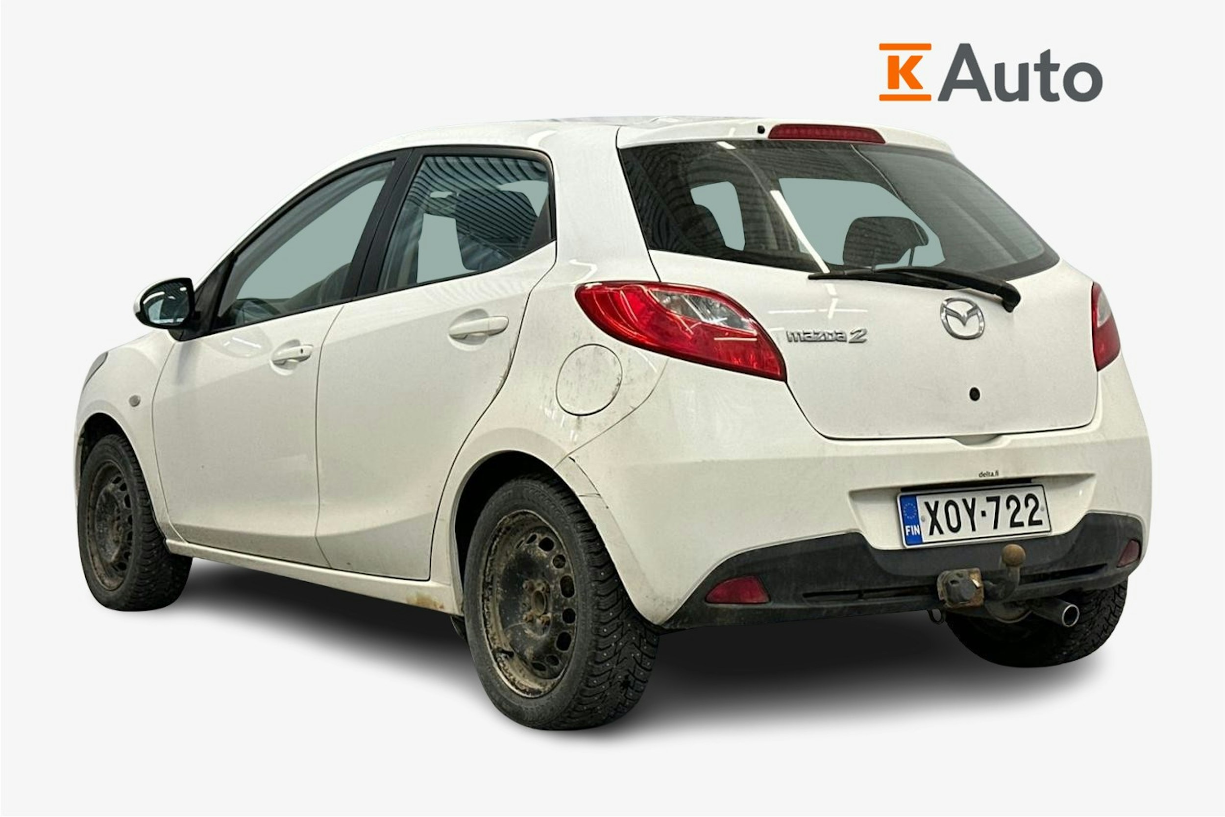valkoinen Mazda 2 2010 kuva 2.
