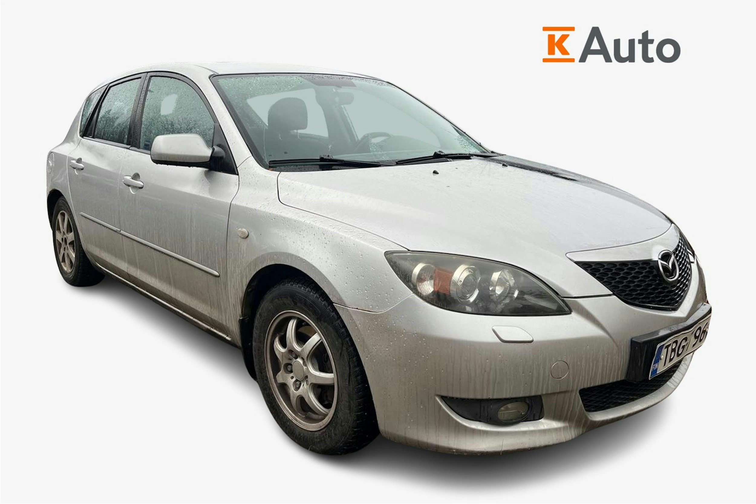 Harmaa Mazda 3 2004 kuva 1.