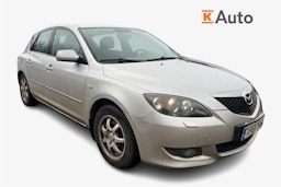 Harmaa Mazda 3 2004 kuva 1.