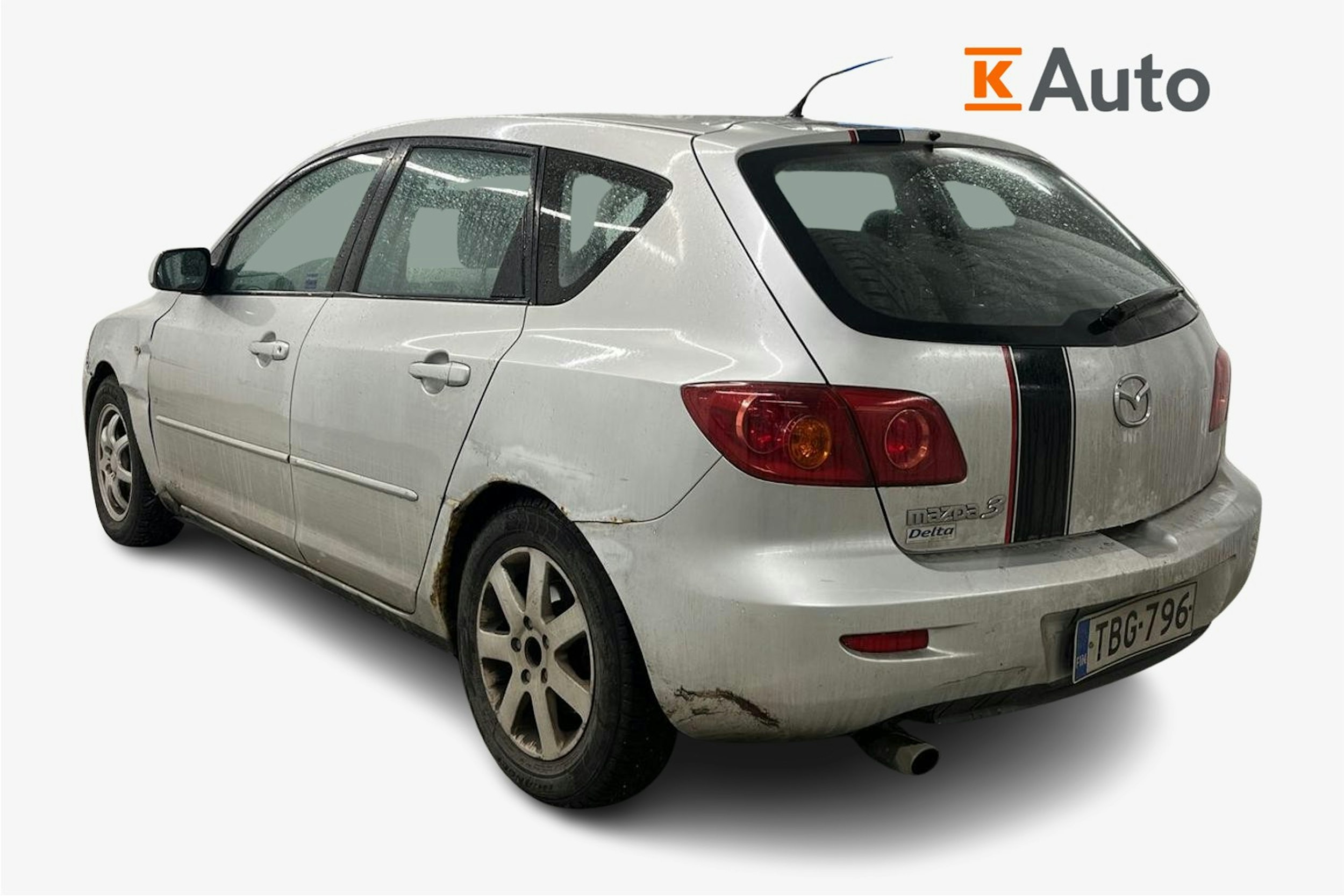 Harmaa Mazda 3 2004 kuva 2.