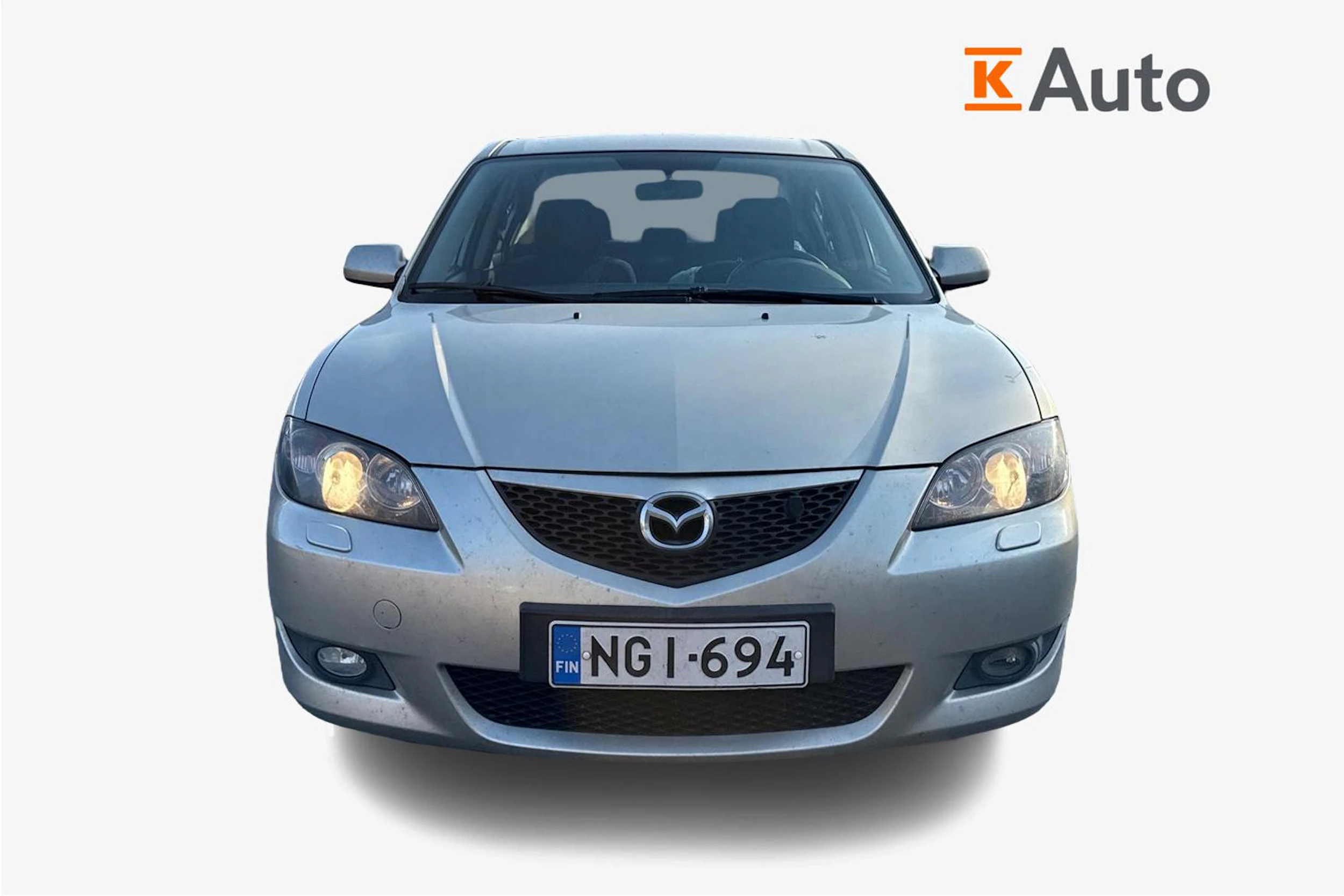 ruskea (beige) Mazda 3 2005 kuva 4.