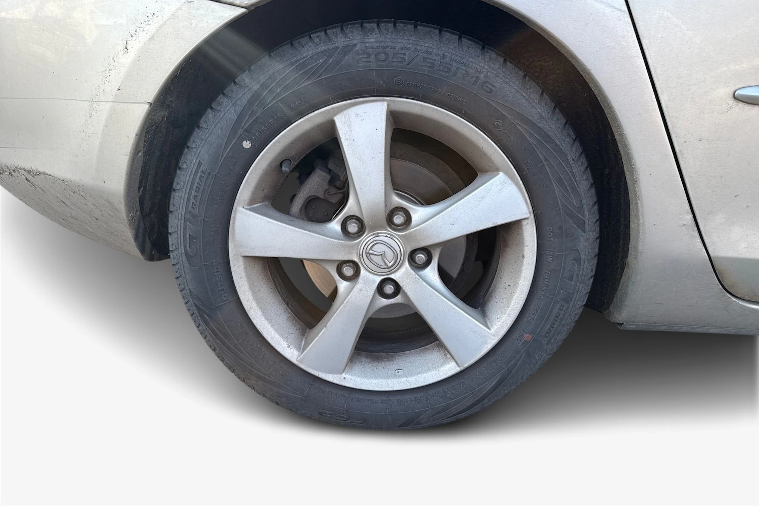 ruskea (beige) Mazda 3 2005 kuva 9.