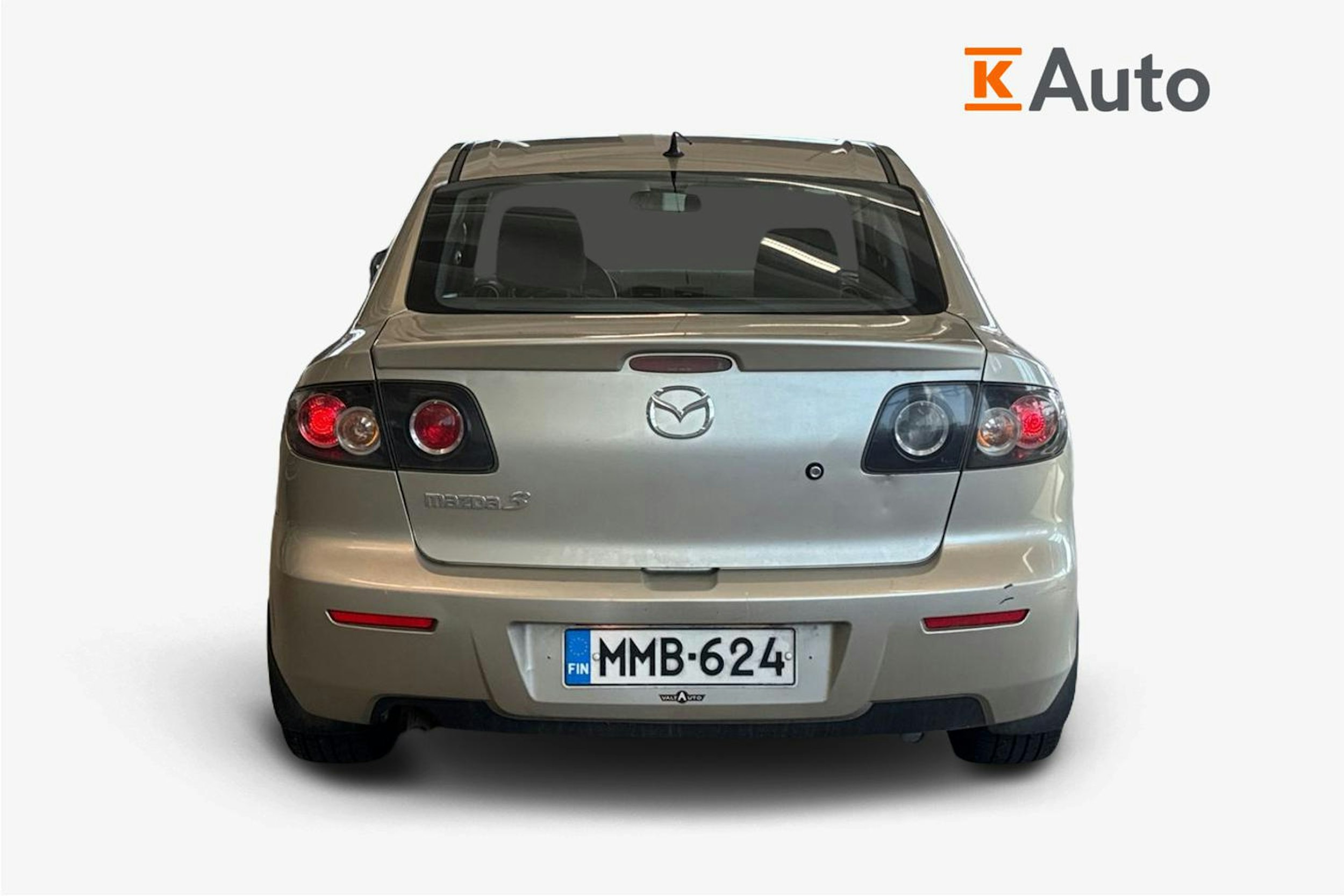 Ruskea (beige) Mazda 3 2008 kuva 3.