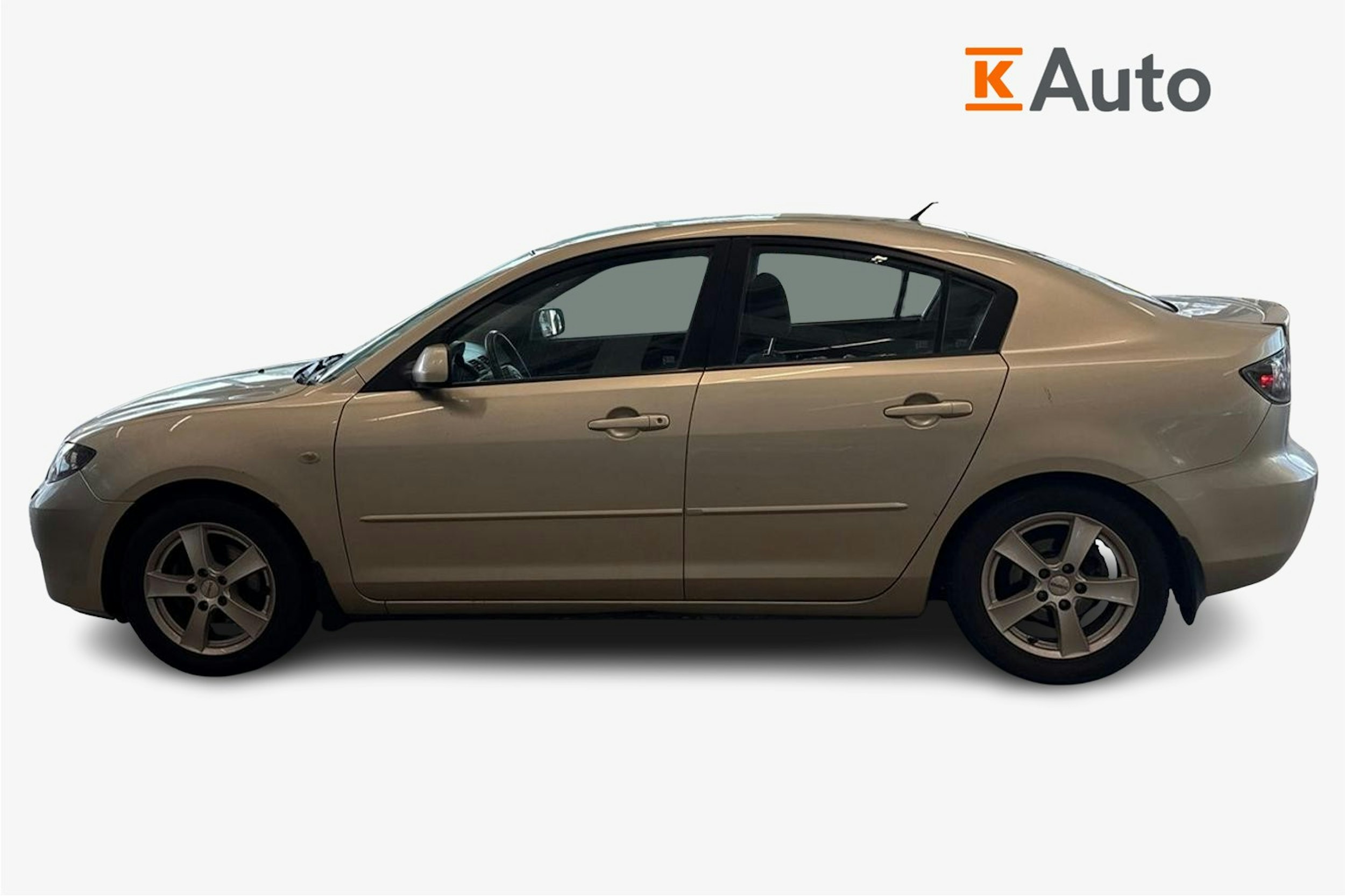 Ruskea (beige) Mazda 3 2008 kuva 6.