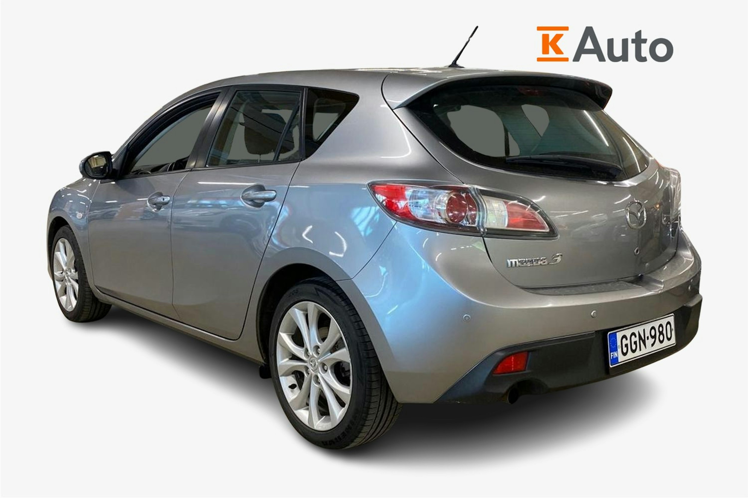 harmaa Mazda 3 2009 kuva 2.
