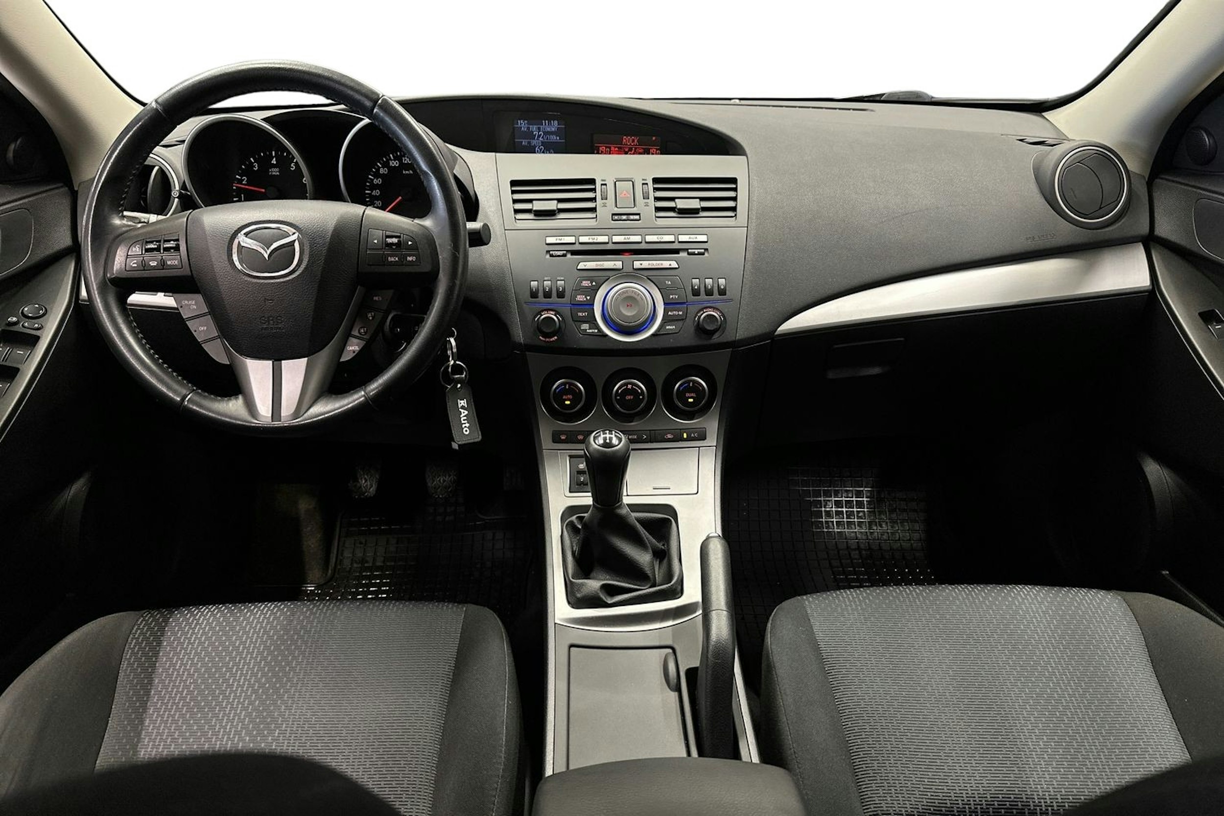 harmaa Mazda 3 2009 kuva 9.