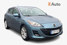 sininen Mazda 3 2011 kuva 1.