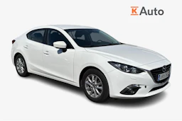 valkoinen Mazda 3 2014 kuva 1.