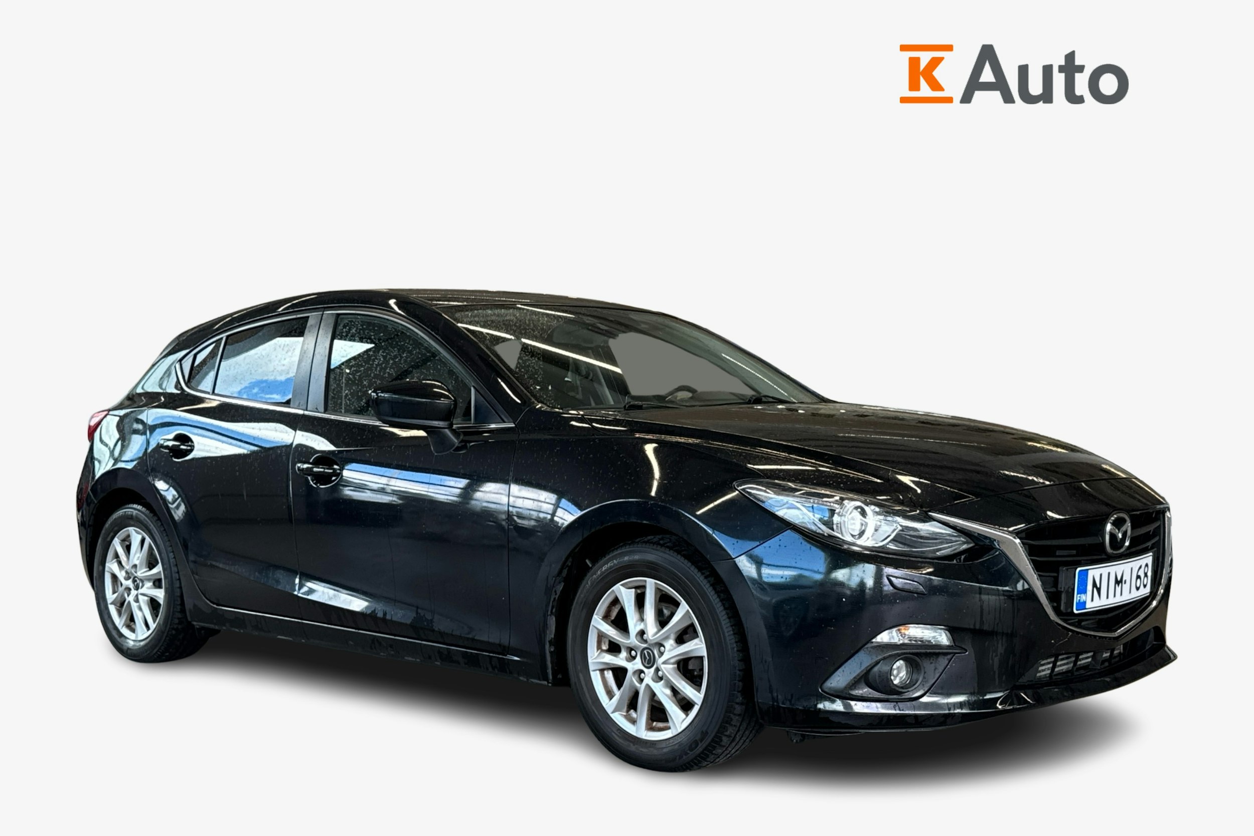 Musta Mazda 3 2014 kuva 1.
