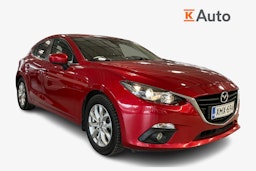 punainen Mazda 3 2014 kuva 1.