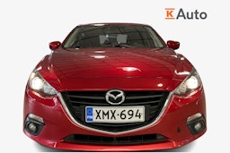 punainen Mazda 3 2014 kuva 4.