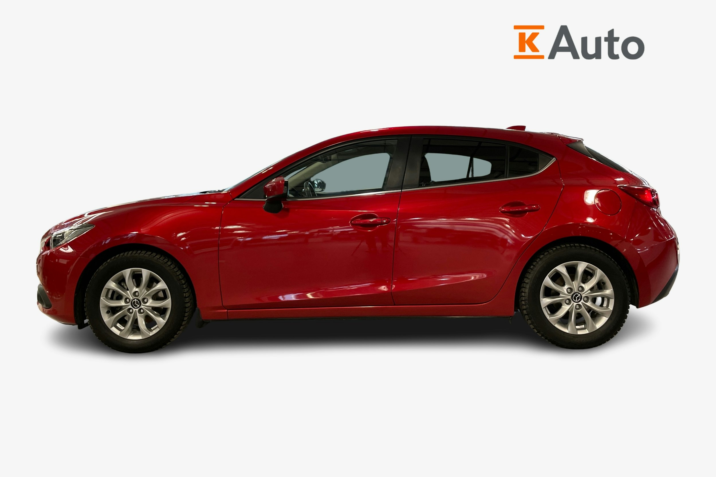 punainen Mazda 3 2014 kuva 5.