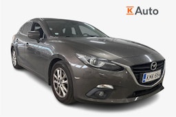 Harmaa Mazda 3 2016 kuva 1.