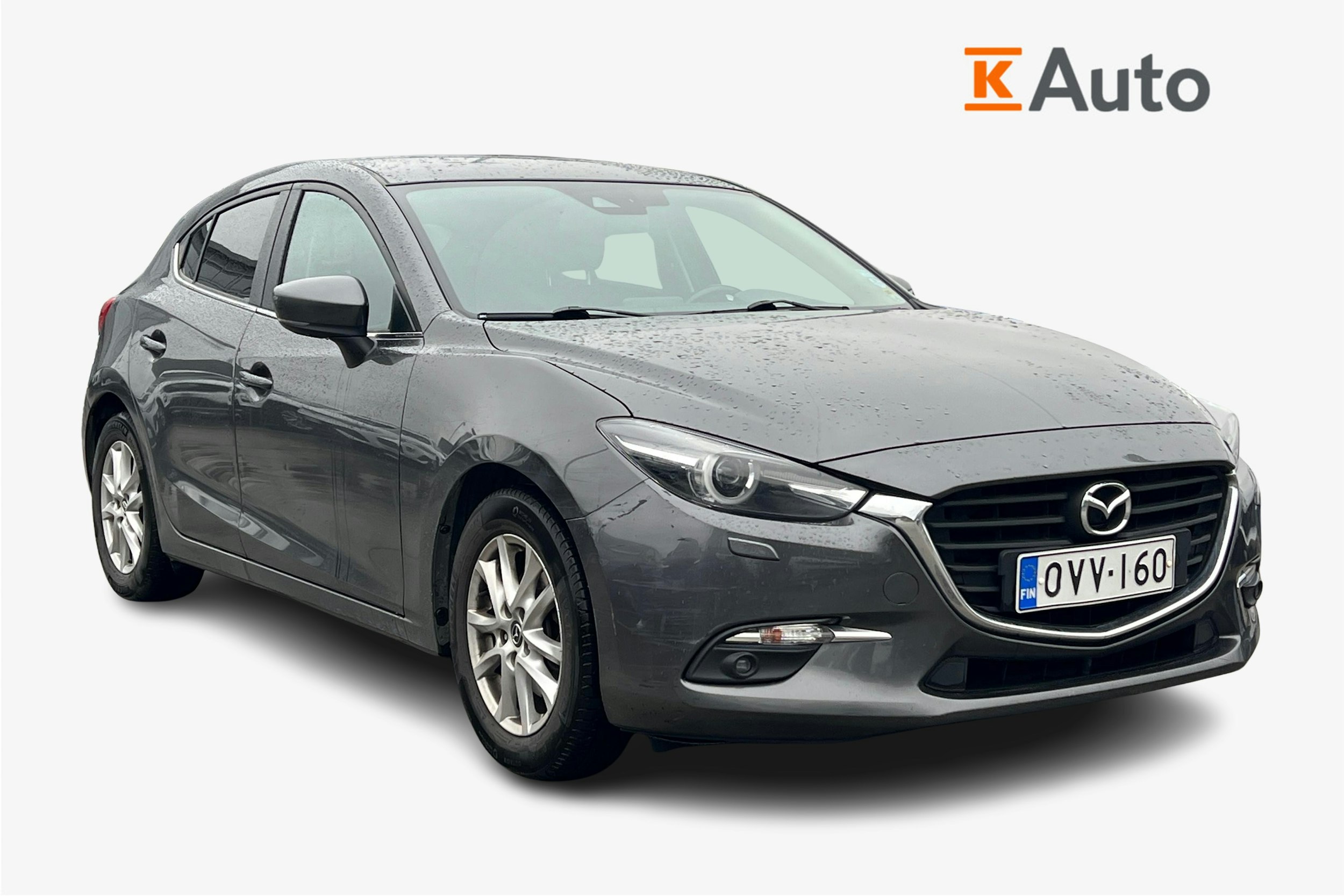 harmaa Mazda 3 2017 kuva 1.
