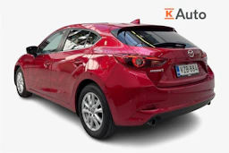 Punainen Mazda 3 2017 kuva 2.