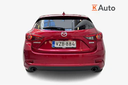 Punainen Mazda 3 2017 kuva 3.