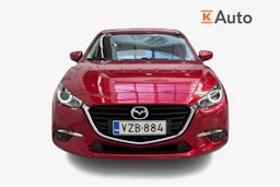 Punainen Mazda 3 2017 kuva 4.