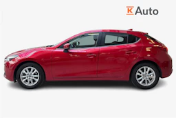 Punainen Mazda 3 2017 kuva 5.