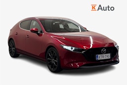 punainen Mazda 3 2019 kuva 1.