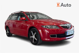 punainen Mazda 6 2008 kuva 1.